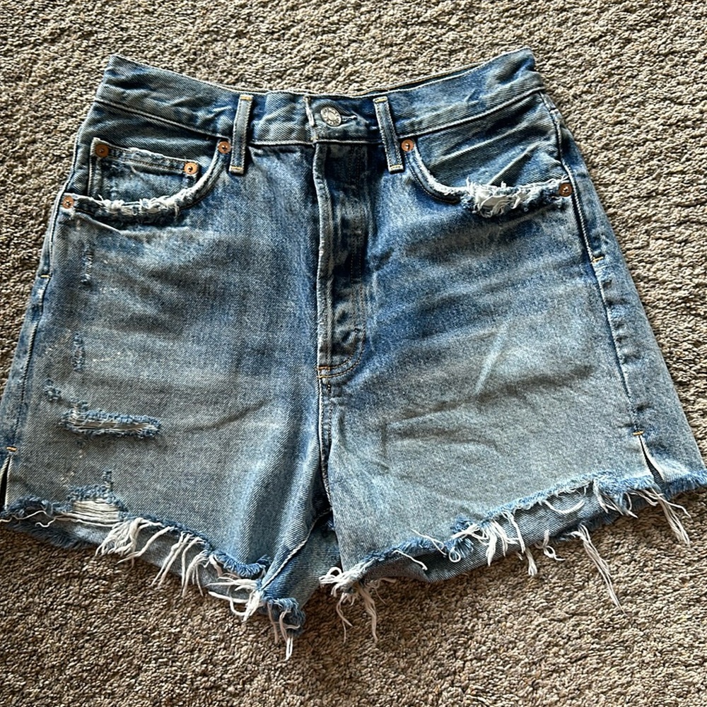 Agolde high rise shorts